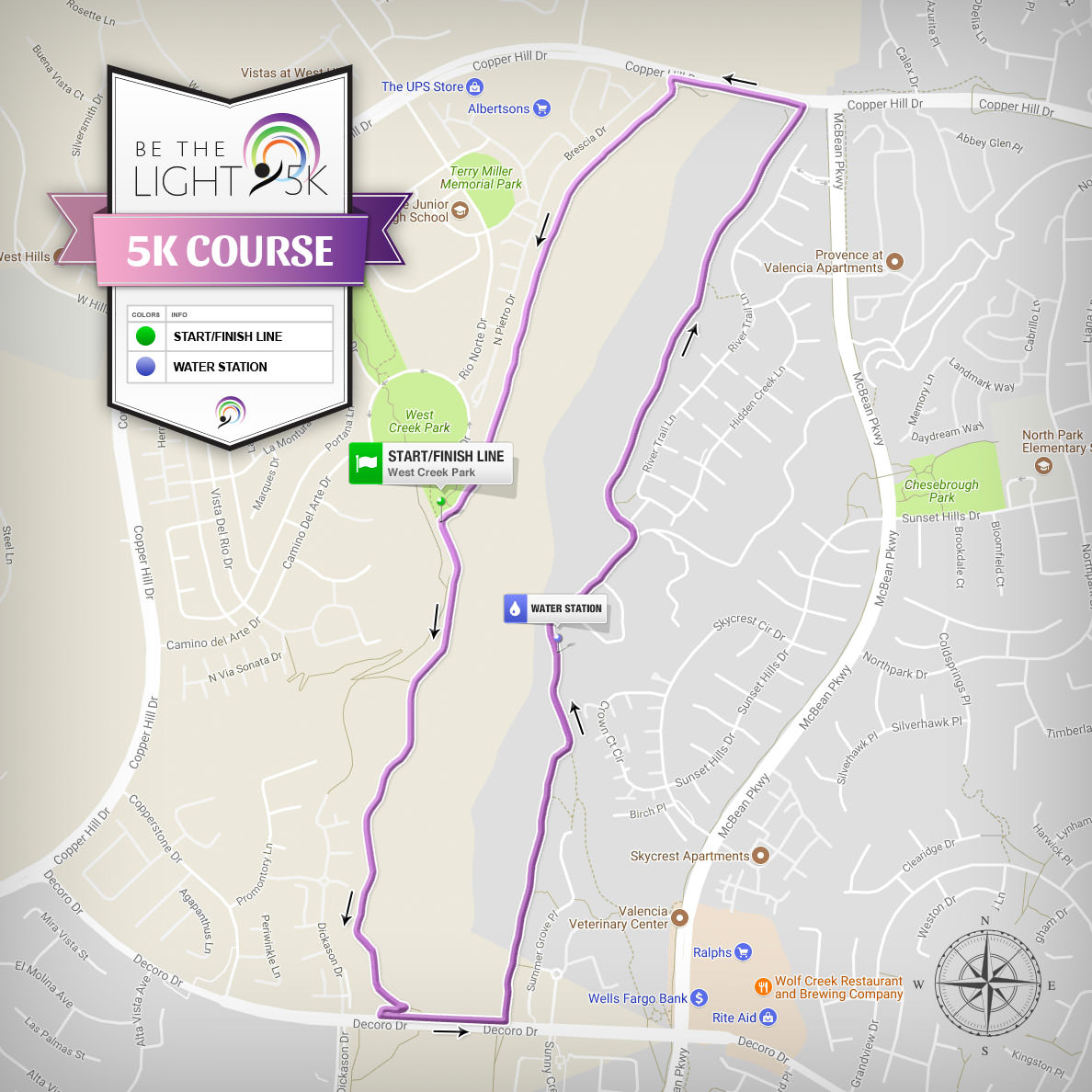 Course Be The Light 5K